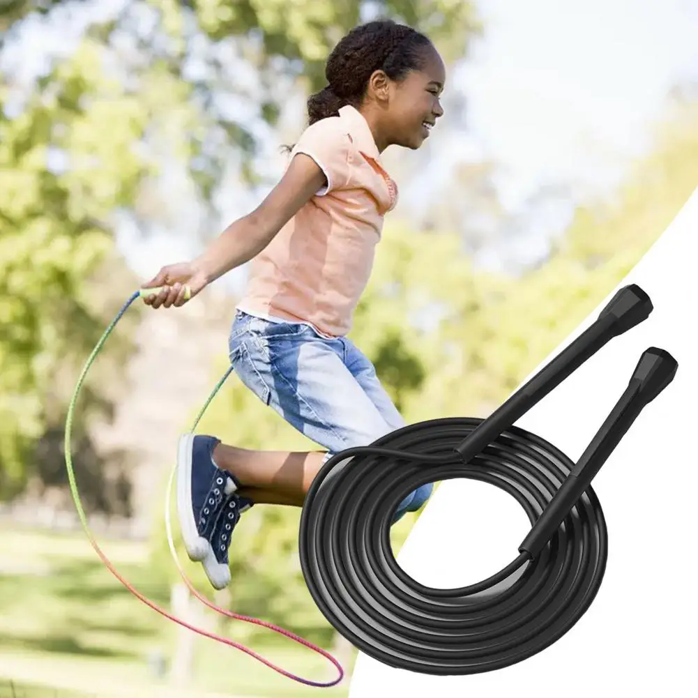 Corde à sauter intérieure et extérieure pour enfants diabétiques, longueur  réglable, poignée ergonomique, sans enchevêtrement, perte de poids