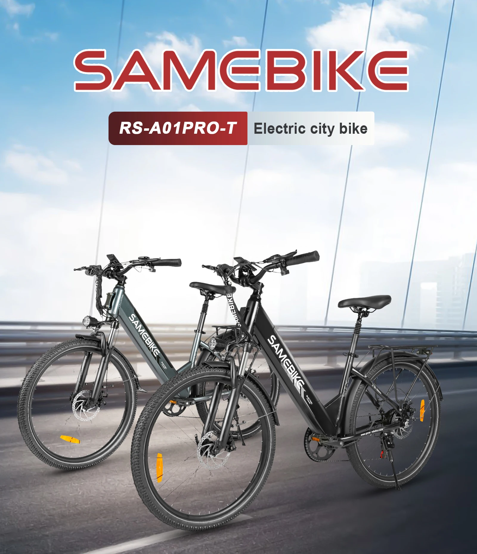 Samebike RS-A01PRO-T Side View