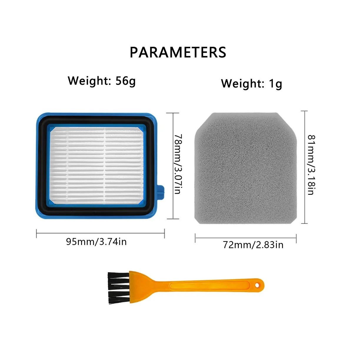 HEPA Filter Compatible for ASKW1 QX6 QX7 QX8-2 Vacuum Cleaner Accessories Vacuums Filters