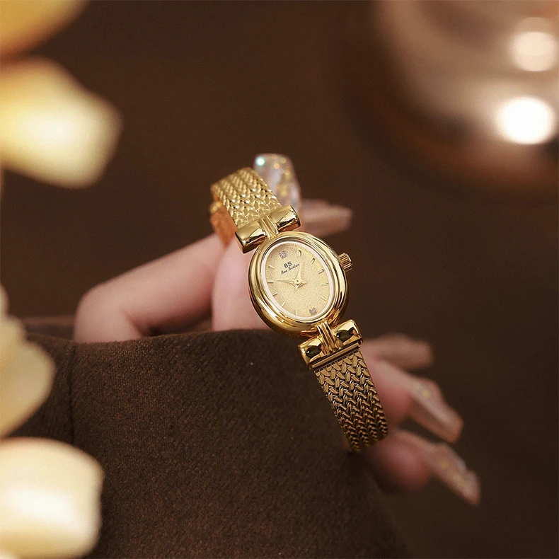 Reloj mujer elegante de pulsera con movimiento de cuarzo lujo_voghion.com