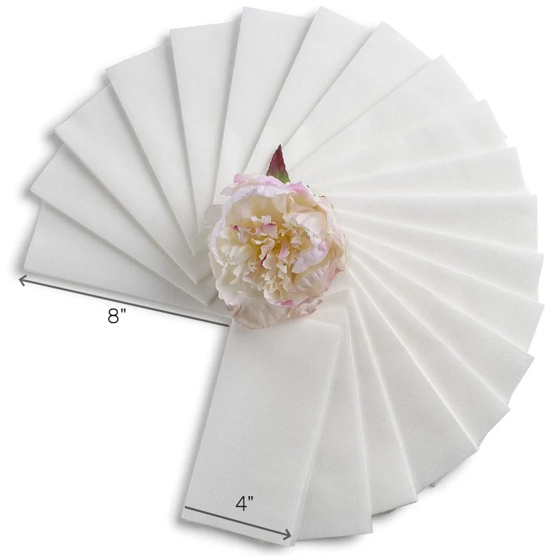 Disposable Paper Napkins 300/100Pcs 16"x12" Premium Linen feel Absorbent Guest Towel Wedding Hotel Party Reception