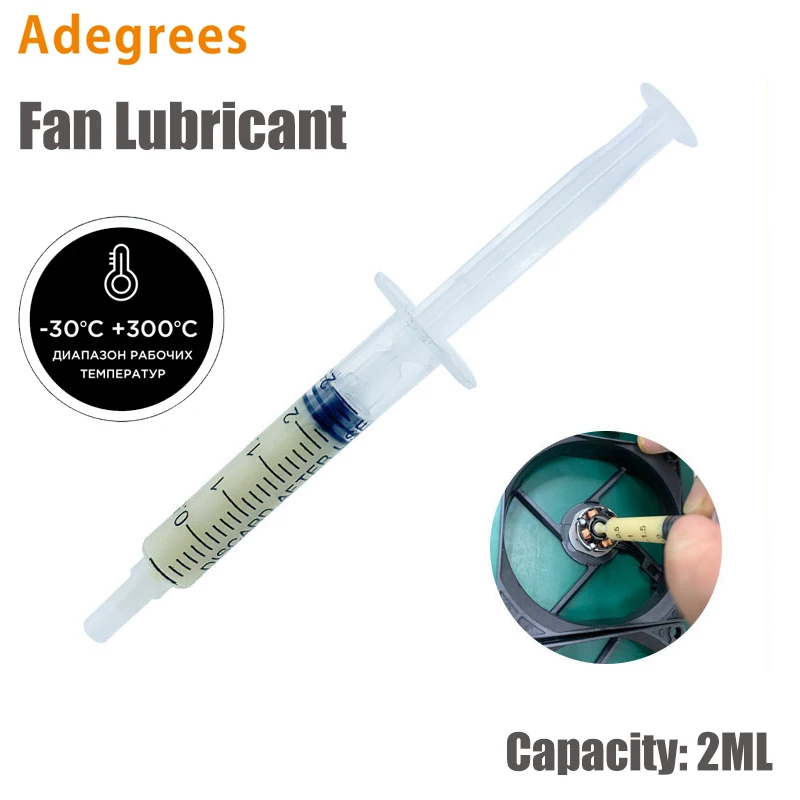 2MLCPUFanBearingLubricantHighTemperatureResistantCPUCooler