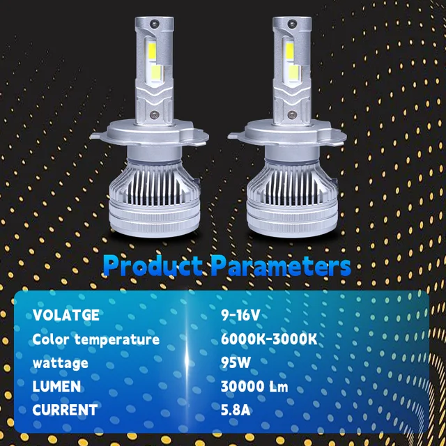 APP Control LED Headlights 6
