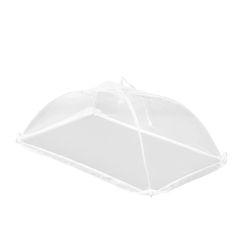 Dish Cover Foldable Household Table Lid Restaurant Portable Dust and Fly Proof Meal Lid Leftovers Food Net Cover Kitchen Tools