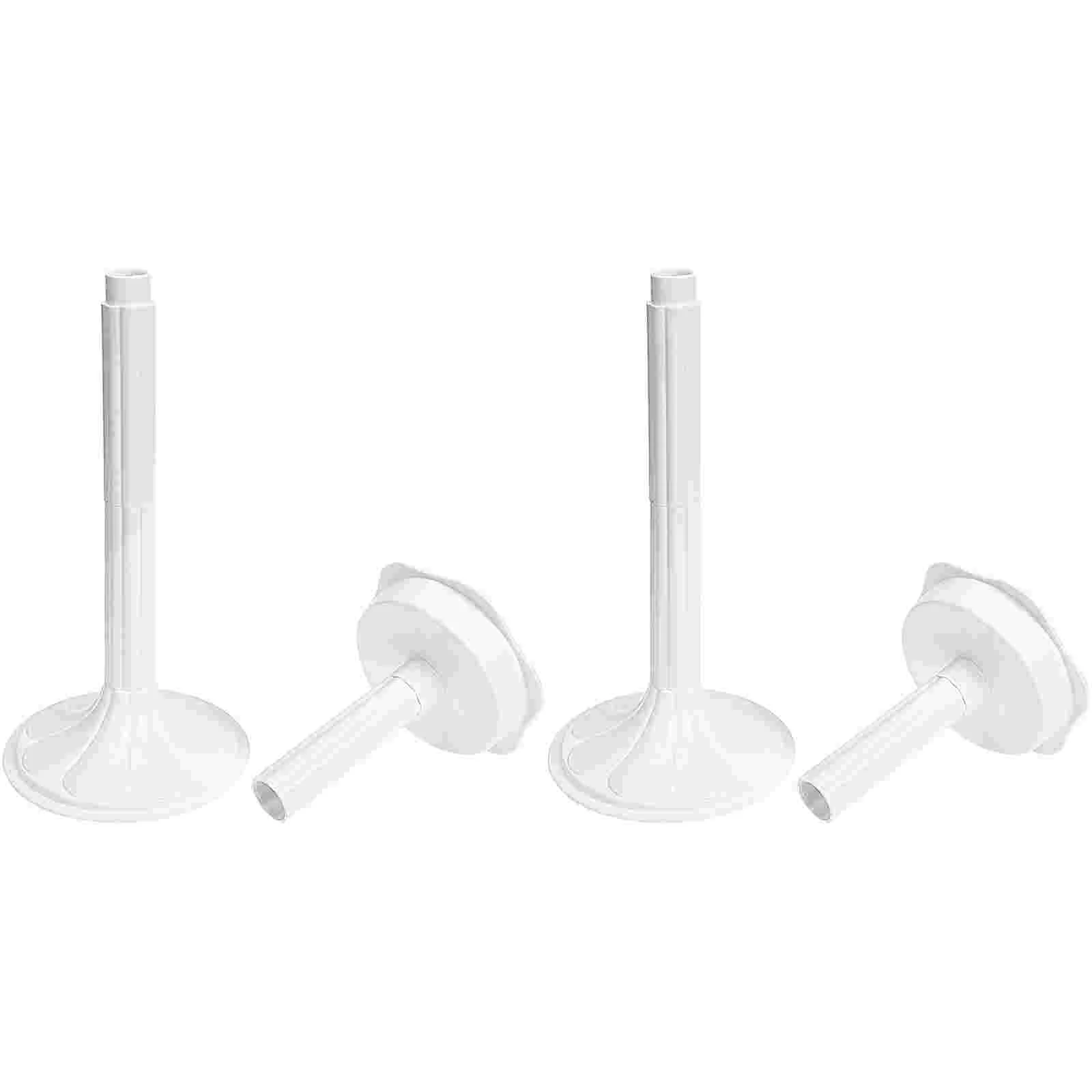 

2 Pcs Wedding Table Decoration Lu Yin Style Road Guiding Prop Party Flowerpot Holder Arrangement Supply White Banquet