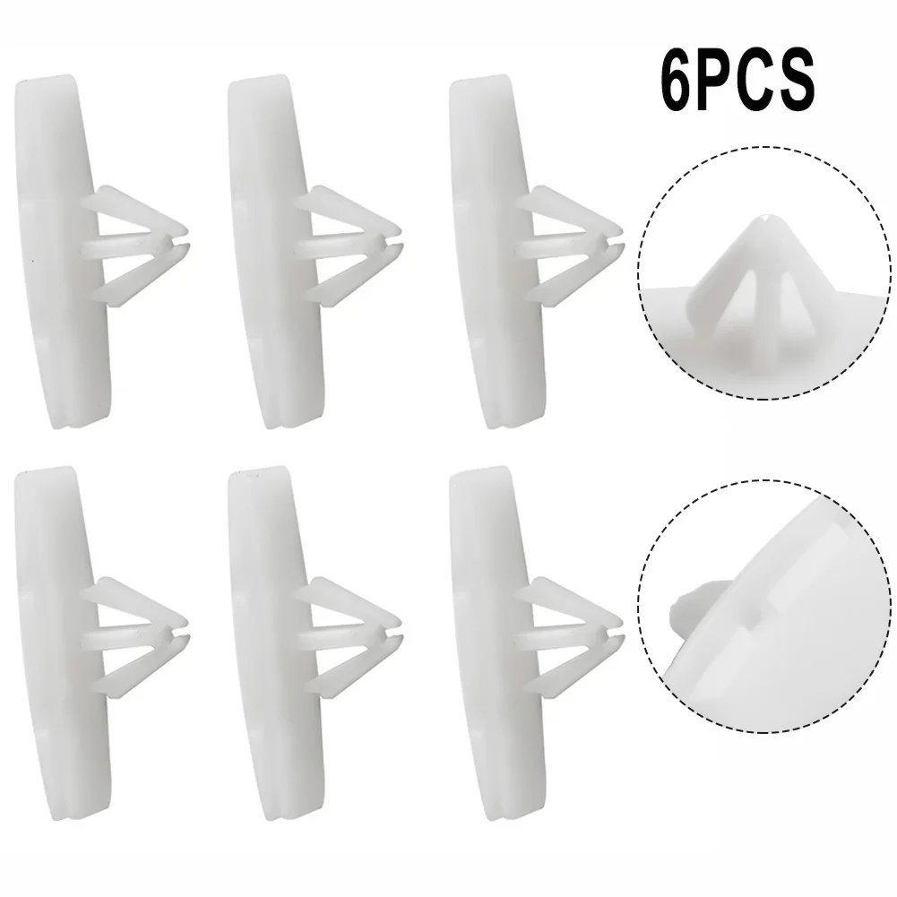 

6pcs 68395634AA Fender Flare Plastic Retainers For Jeep Wrangler (JL) 2018-2020 For Jeep Gladiator (JT) 2020 Car Accessory
