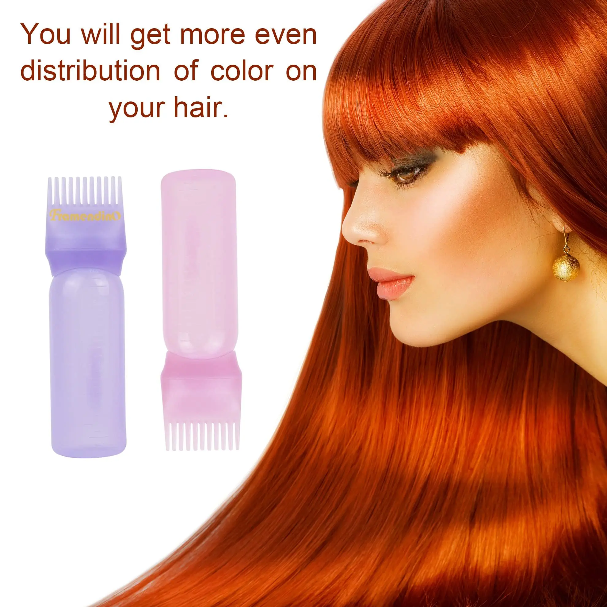120ml Hair Dye Applicator Oil Applicator Bottle Hair Brush Dyeing Shampoo Bottle Salon Coloring Hairdressing Tool hair oil applicator bottle hair dye applicator bottle hair dyeing bottle hair dye bottle