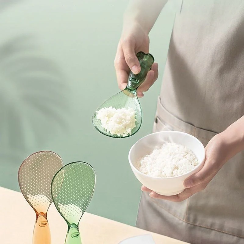 

Стоячая ложка для риса, антипригарная кухонная столовая посуда из полипропилена, аксессуары