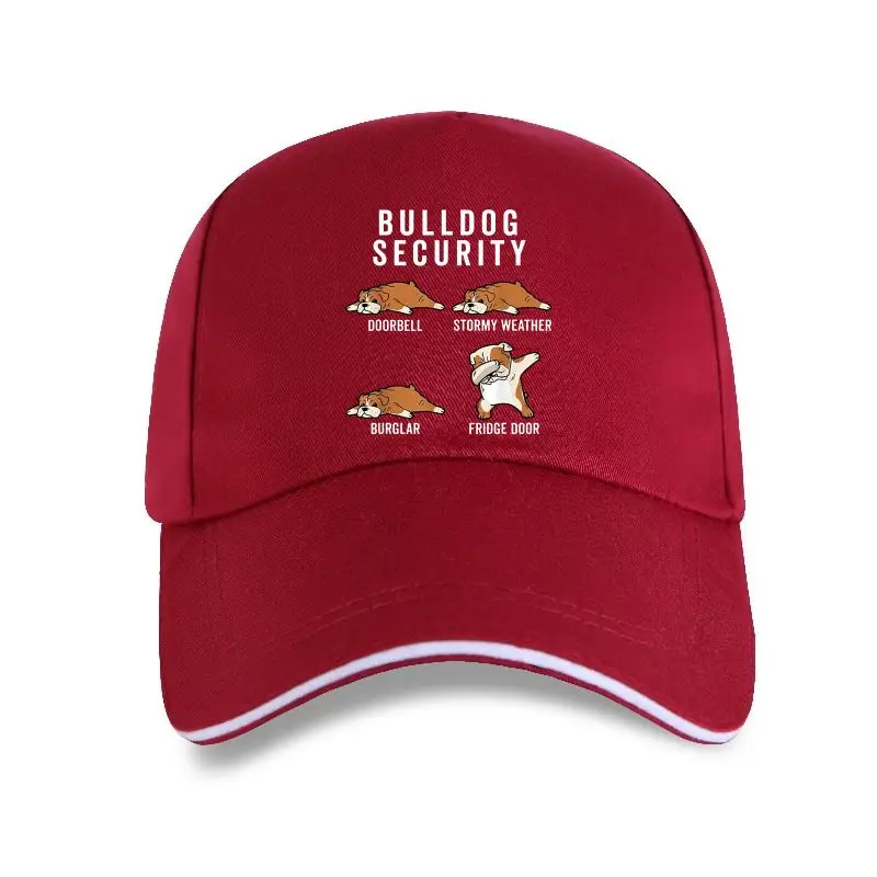 

new cap hat English Bulldog Security Funny Dog Gift Baseball Cap