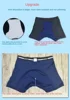 Men's Elderly Incontinence Underwear Postoperative Cotton Briefs Washable Urinary Leakage Protection Comfortable Reusable 5