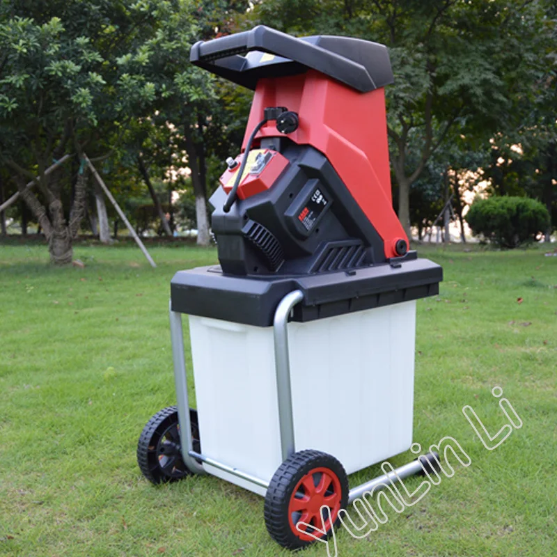 House Hotel Garden Shredders Electric Branch Shredder 2500W High Power Tree Branch Crusher Electric Pulverizer Garden Tool 2