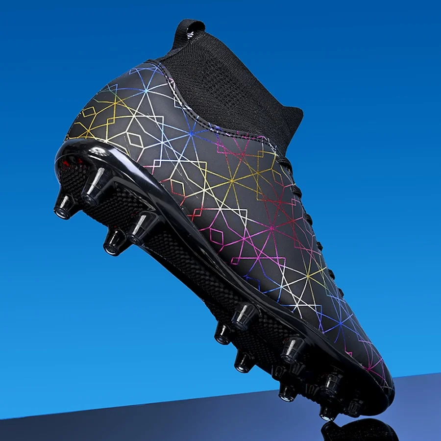 Neu Männer Professionelle Fußball Schuhe FG Training Fußball Stiefel Turnschuhe Lange Spikes Außen Bequeme_voghion.com