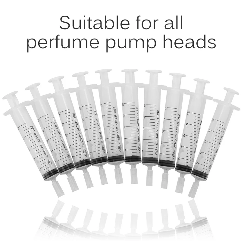 Syringe Dispenser 5ml/10ml/20ml Syringe Plastic Perfume Dispenser Tools Refill Cosmetic For Refillable Bottle Quantitative Dispensing