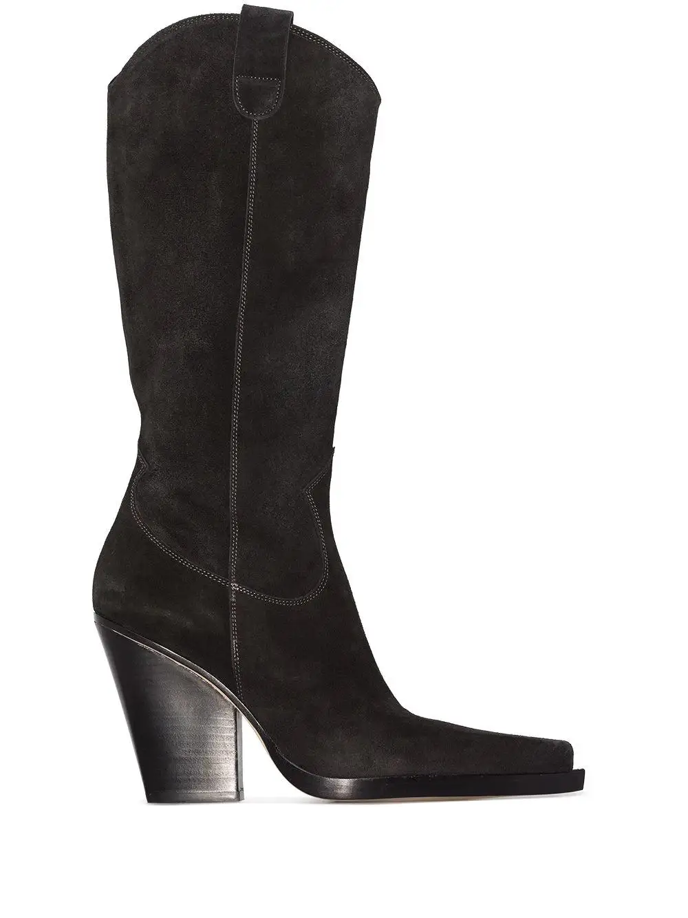 

Women's Shoes Paris Vegas 100mm Boots Black Suede