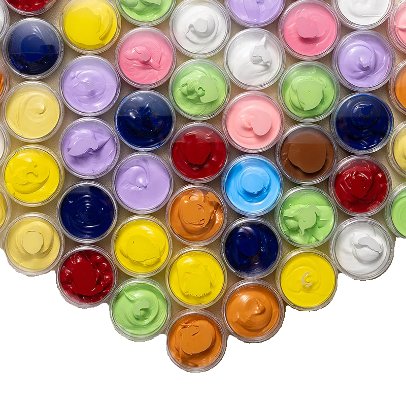 30g/Bottle Silicone Color Paste DIY Handmade Craft Toy Macaron Pigment, DIY Pinch Glue, AB Silicone Coloring Dye Resin Glue 5
