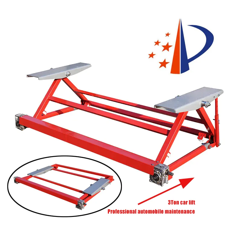 2000Kg Auto Lift Adjusting Portable Mini Tilting Car Lift - View #2
