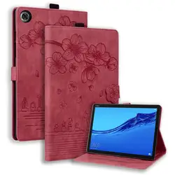 Sakula Premium Leather Tablet Case - Universal Fit Cover - A9 8.7 inch (Red)