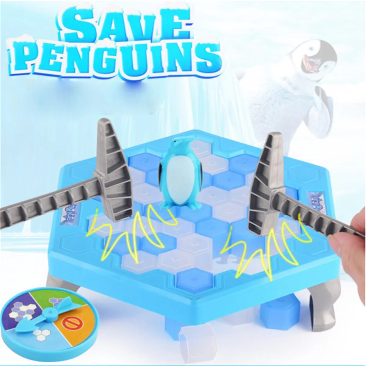 Children Save Penguin Ice Breaker Trap Toys Interesting Parent-child Table Games Children Adult Toys Decompression