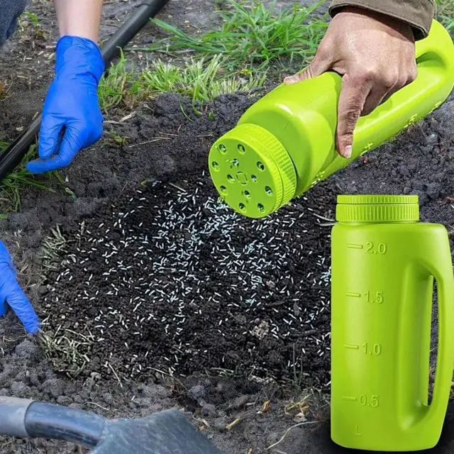 Természettel Rendelkező Palack Többcélú, Állítható Méretű Jelöléssel Nagy Kapacitású Kertészkedés Újrafelhasználható Kézi Öntöző Edény