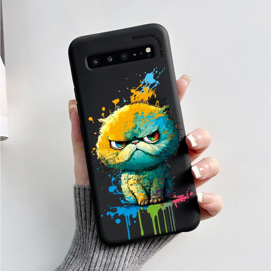 Für Samsung S10 5G Fall Niedlichen Panda Silikon Zurück Abdeckung Telefon Fall Für Samsung Galaxy S10 5G G977N S10 5G Fällen Weichen Stoßstange Funda – Detail 14