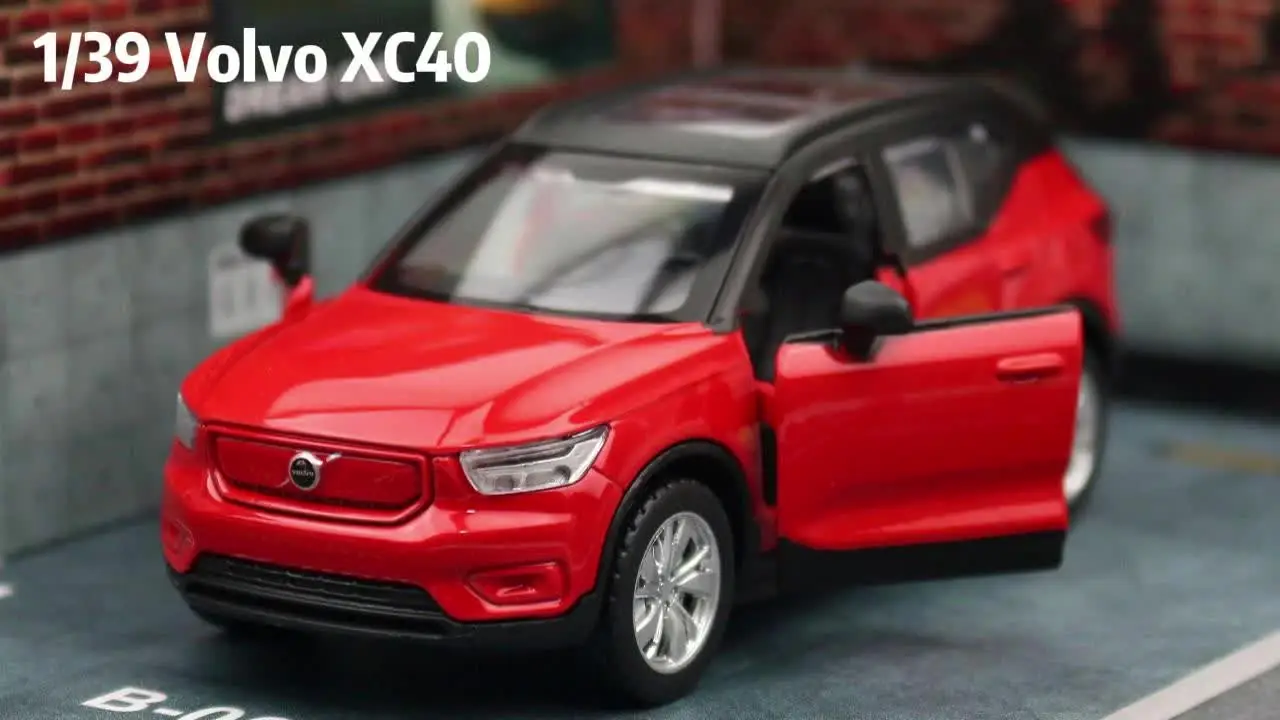 1/39 Volvo XC40 SUV Speelgoedauto Voor Kinderen MSZ Diecast