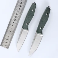 JEABROTHER Tactical Knife 14c28n Steel Belt Kydex Scabbard Hunting Fixed Blade Knife EDC Quan Tang Fishing Survival Knife 1