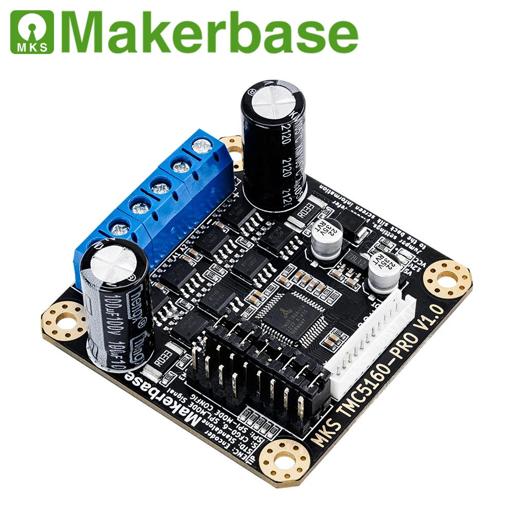 Makerbase MKS TMC5160-PRO High current 6A High Valtoge 8-60VDC Stepper Motor Driver SPI Mode Marlin Klipper 3D printer parts