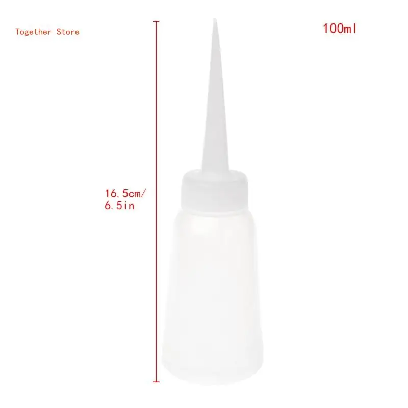 Plant Succulent Squeeze Watering Bottle Plastic Vertical Nozzle Spraying Can 6XDD watering can water sprayer