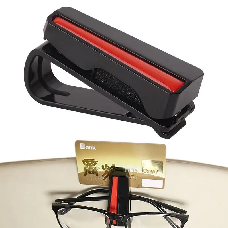 

Держатель для солнцезащитных очков, держатель для очков, держатель для автомобильных билетов, карт, держатель для очков, держатель для большинства очков и