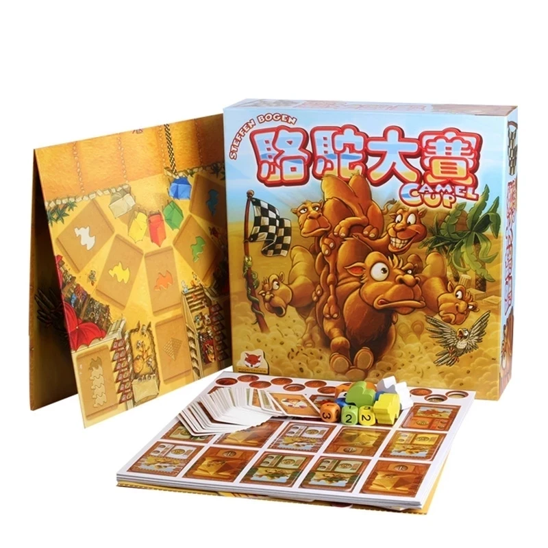 Nuovo Gioco Da Tavolo Camel Up 2-8 Giocatori Famiglia/Festa Miglior Regalo Per Bambini Strategia Investimento Festa Giochi Divertenti Gioco Di Carte