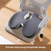 New Cushion Non Slip Orthopedic Memory Foam Prostate Cushion for Tailbone Sciaticaback Pain Relief Comfort Chair Car Seat 1