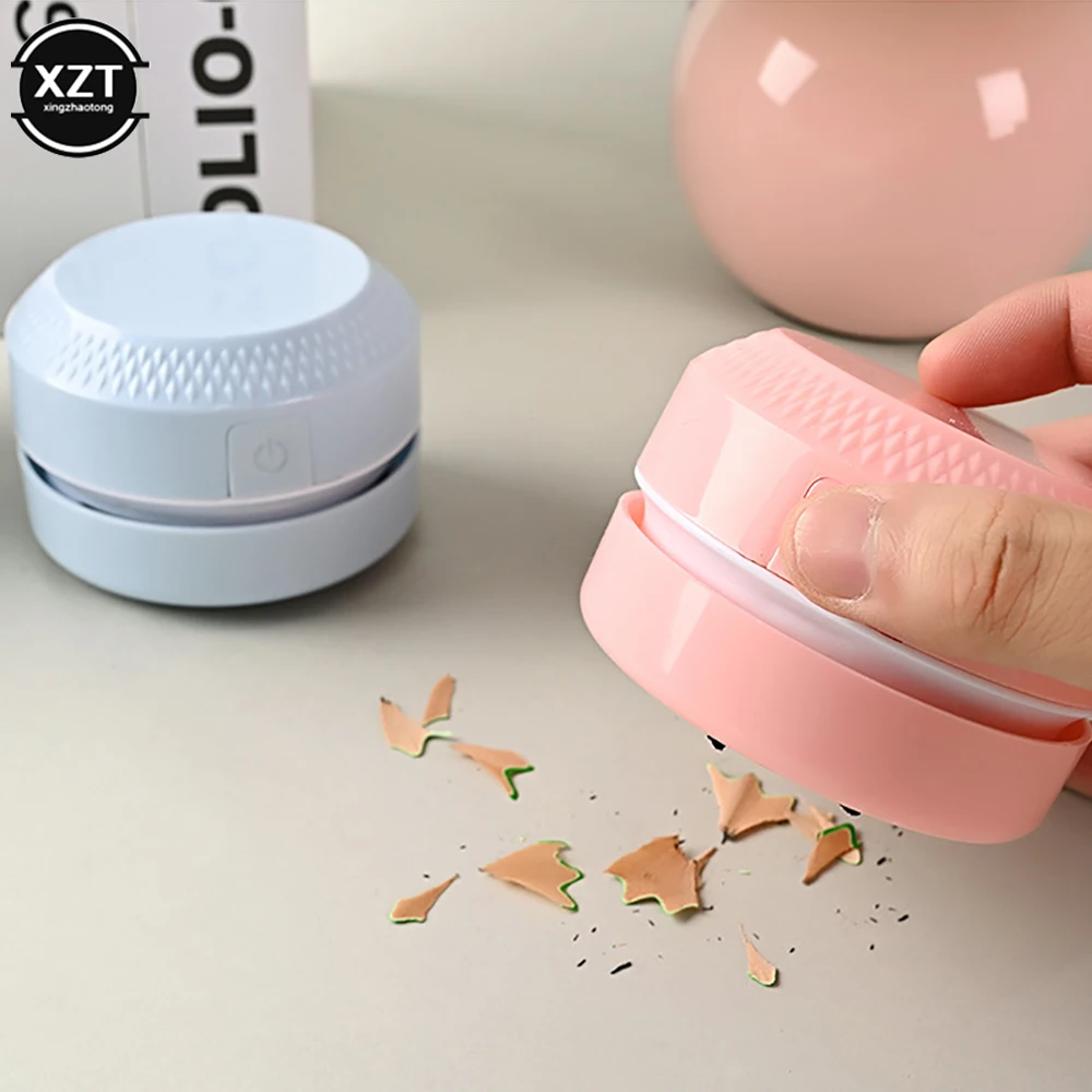 Desktop Vacuum Cleaner Mini Portable Vacuum Cleaner Office Computer Keyboard Vacuum Cleaner Household Desk Vacuum Cleaner 청소기 3
