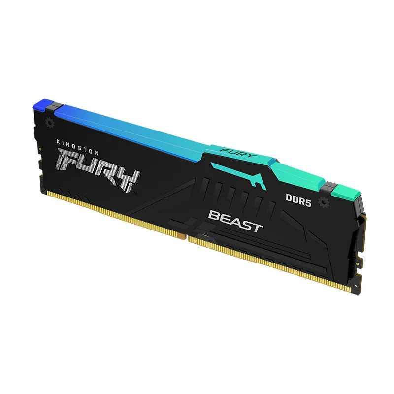 Kingston-fury Beast Mãe Ddr5 Rgb Desktop Amd Intel Cpu Ram 288 Pin 1.1v 8gb 16gb 32gb 4800 5200 5600 6000 Mhz - Imagem 5