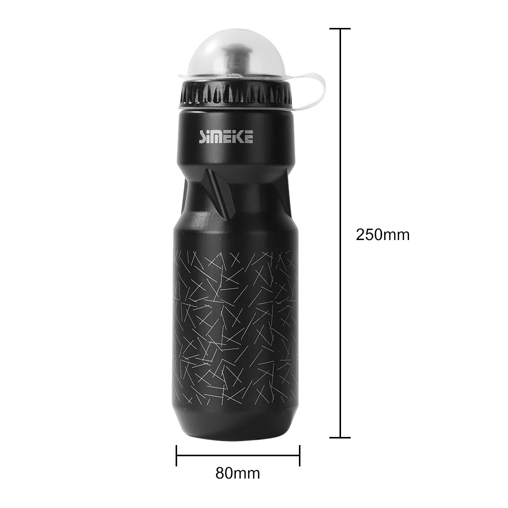 Mountain Bike Bicycle Cycling Water Drink Bottle 750ML Universal Bicycle Bottle Cage