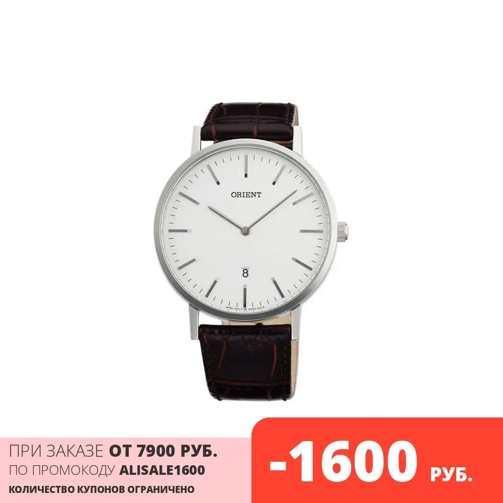 Quartz Wristwatches Orient for mens GW05005W Watches Mans Watch Wristwatch Wrist men | Наручные часы