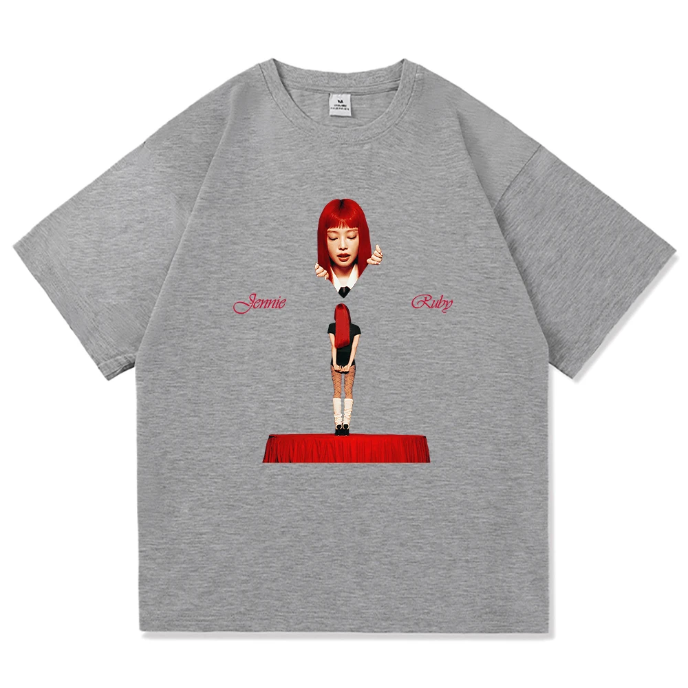 BLACKPINK ジェニ Ruby ブラック Tシャツ　M JENNIE ジェニー Ruby Tシャツ オフィシャル BLACKPINK (RAP