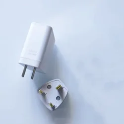 High - Power OnePlus 160W SuperVOOC Fast Charging Adapter with Dual Type - C Cable - US Add UK Adapter (White)