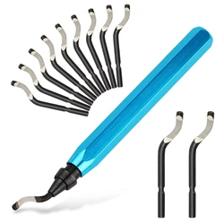 Enhanced Deburring Tool with High - Speed Steel Blades for Metal and Plastic Surfaces (Metal Version)