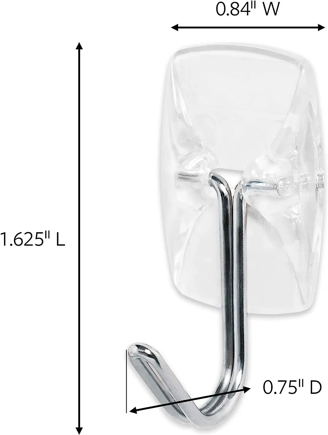 3M Command Clear Small Wire Hooks clear coat hook wire hanging hook clear plastic hooks Holds strongly and removes cleanly 2