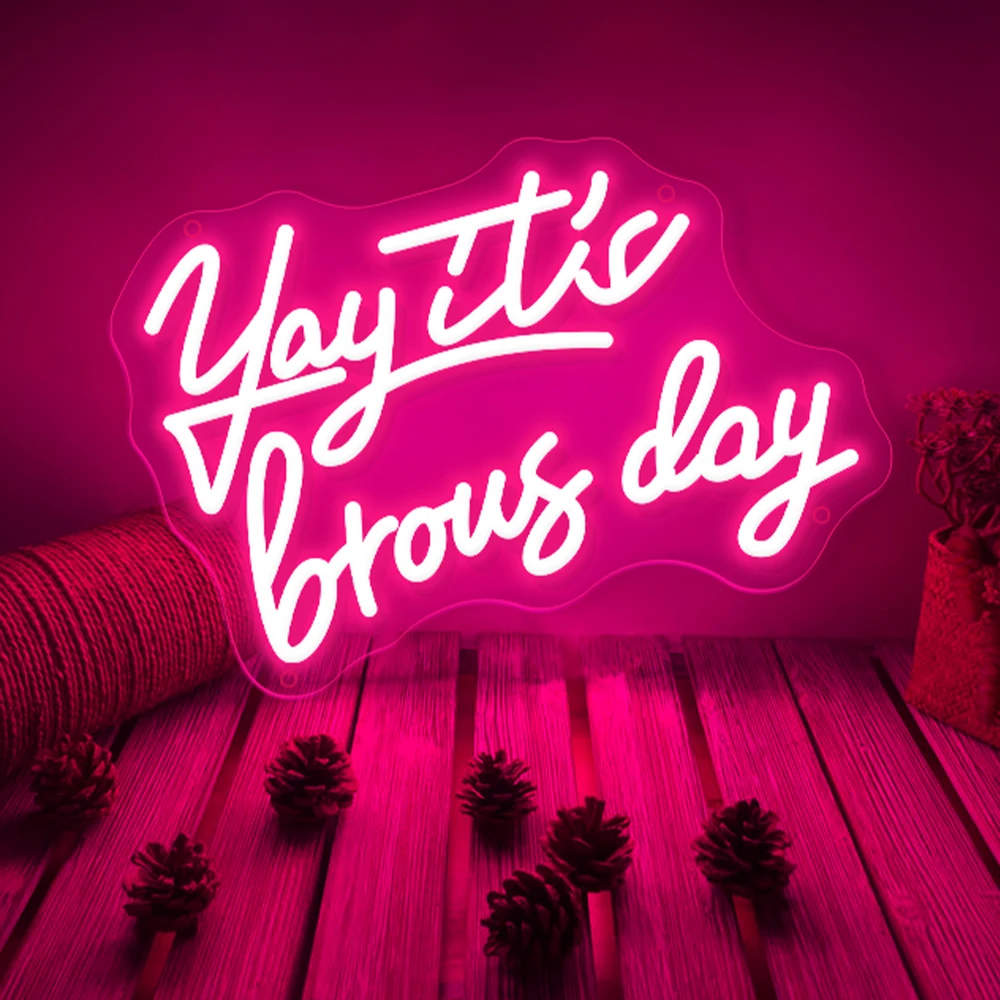 Yay-it-s-Nail-Day-Neon-Light-Sign-Beauty-Room-Decoration-LED-Neon-Sign ...