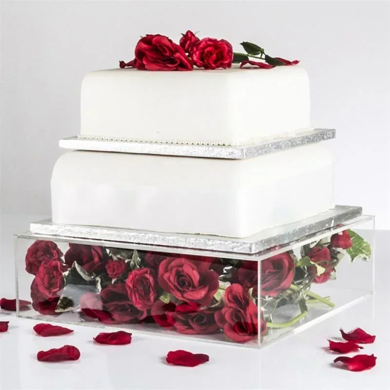 DOERDO Cupola Per Torte In Acrilico Trasparente – 26,5 X 13,5 Cm, Infrangibile, Ideale Per Dessert E Buffet