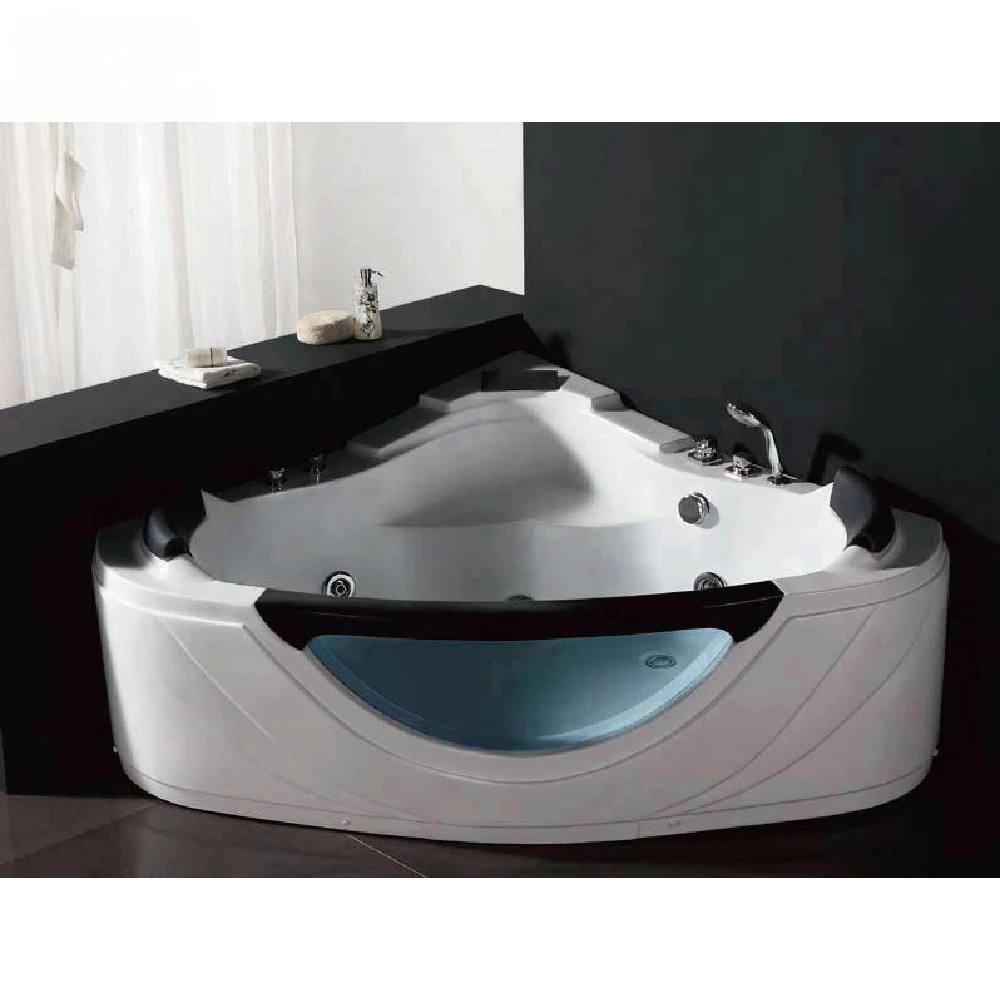 White Sale Modern Indoor Glass Bath Prices Spa Massage Corner Multi