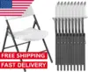 650 Weight Limit Heavy Duty Plastic Folding Chair with Reinfoced Steel Frame for Indoor and Outdoor, Wedding, Party, Restaurant 1