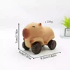 1PC Capybara Squeeze Toy Capybara Fidget Toy With Wheels Creative Portable Vent Toys Cozy Funny Pinch Toy For Kids Adults 6