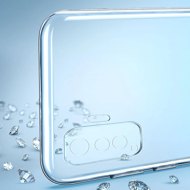 Enhanced Silicone Clear Phone Case - Full Protection, Soft Ultra Thin Transparent Back Cover