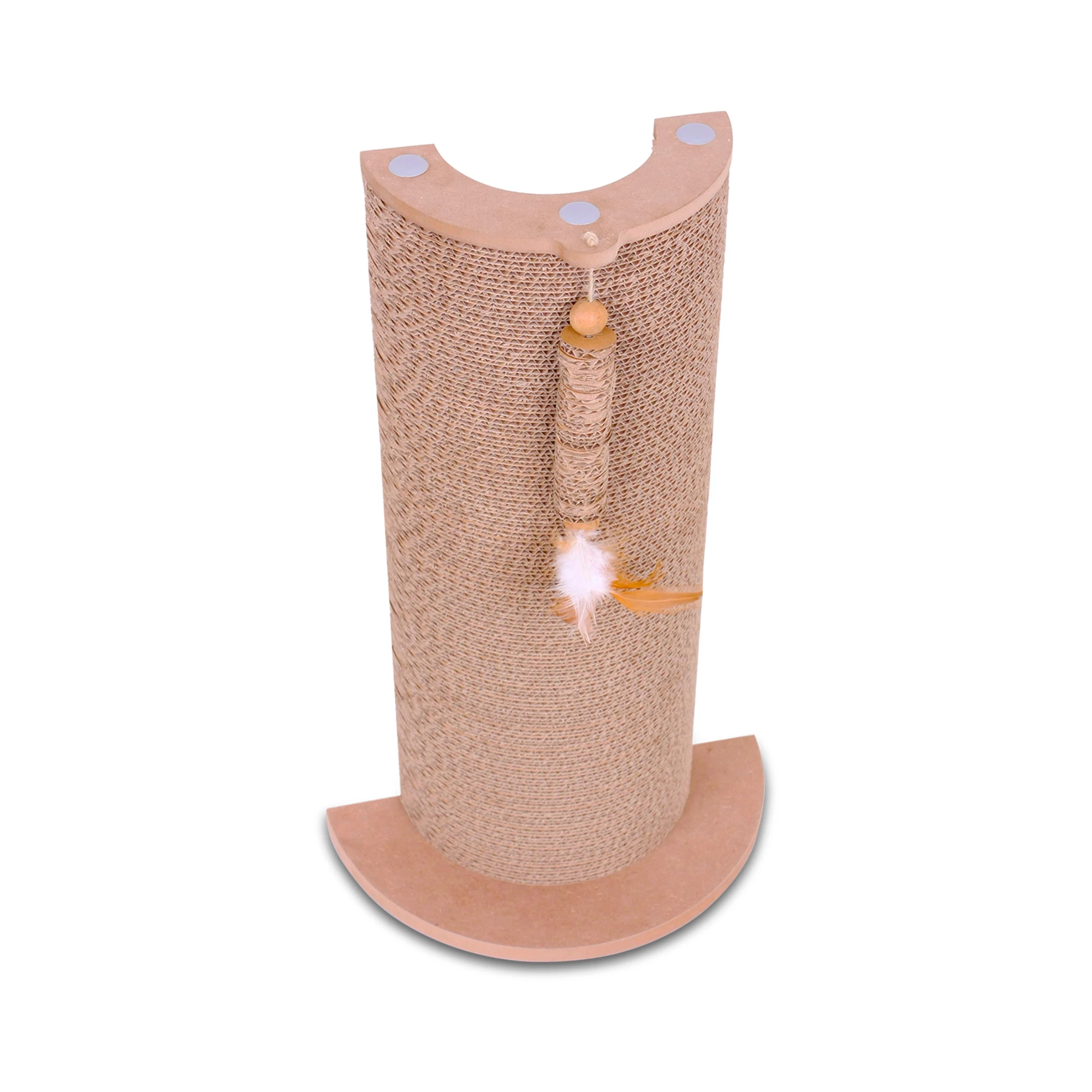 

Indoor Durable Cat Scratching Post Scratcher Tree Cat Furniture With Hanging Toy Cat Toys Scratcher