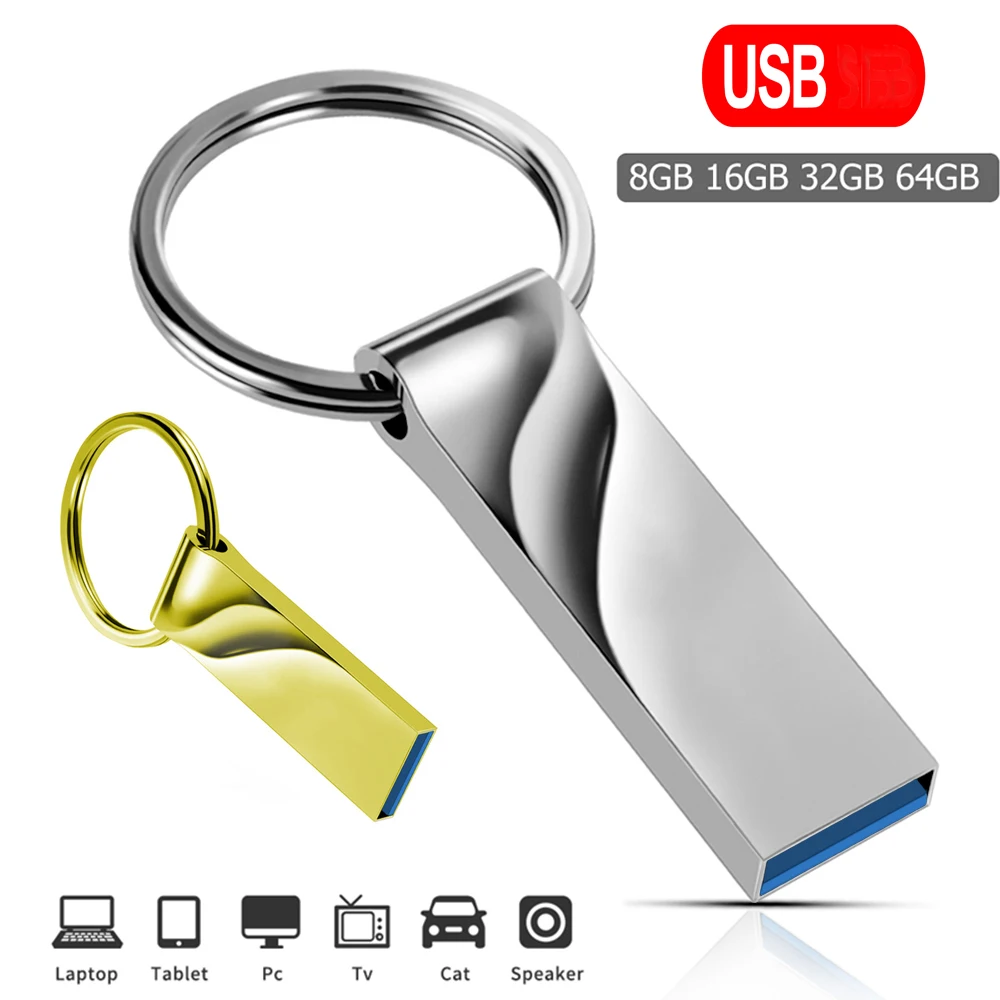 Pen Drive Ad Alta Velocità 64Gb Pendrive 128Gb Flash Usb Stick 32Gb Cle Usb Memory 16Gb Usb Flash Drive 8Gb 4Gb Per Telefono Micro Type-C