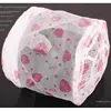 (1pcs)Bracelet with Bracket Printed Bra Protective Washing Bag Underwear Washing Bag Washing Machine Laundry Net Bag 3