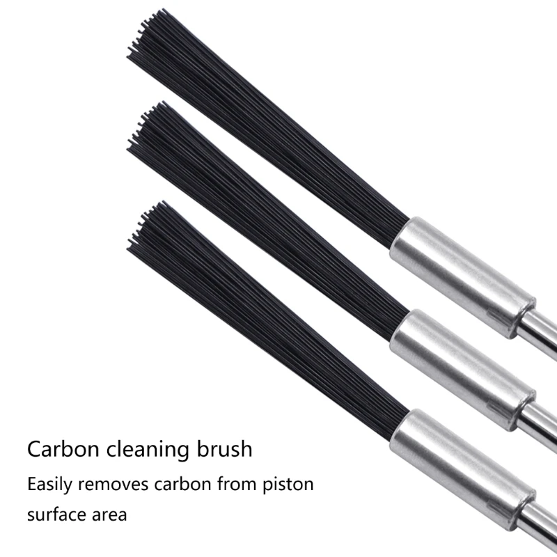 Car Carbon Deposit Cleaning Brush Engine Cleaning Brushes for Hand Drill Needles Brush M4YD