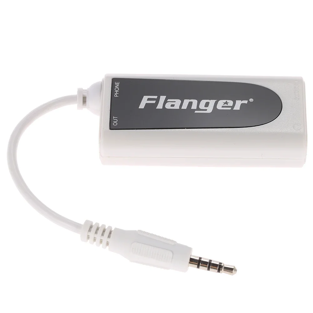 

Flanger FC-21 Guitar Connector Converter Electric Guitar Bass to Mobile Phone Tablet Adapter Compatible with IPhone/IPad Android
